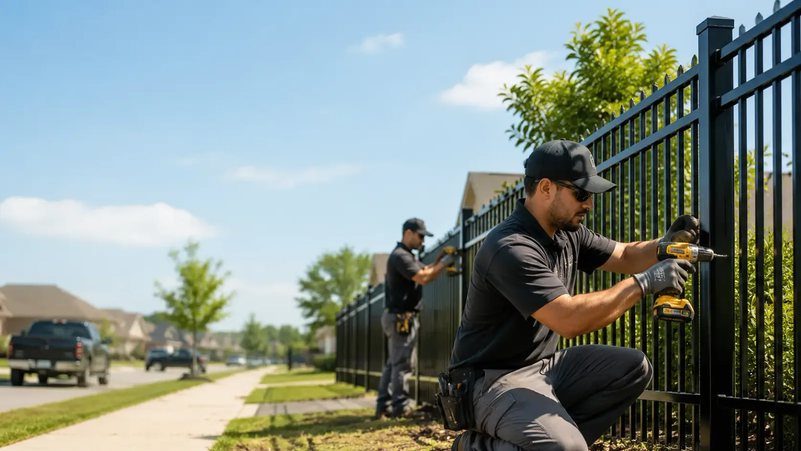 Metal Fence Installation in Golden, OK